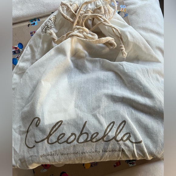 Cleobella Nicole Handbag Lamb Leather Brass Handle Bag NWOT MSRP $345 - Picture 10 of 12